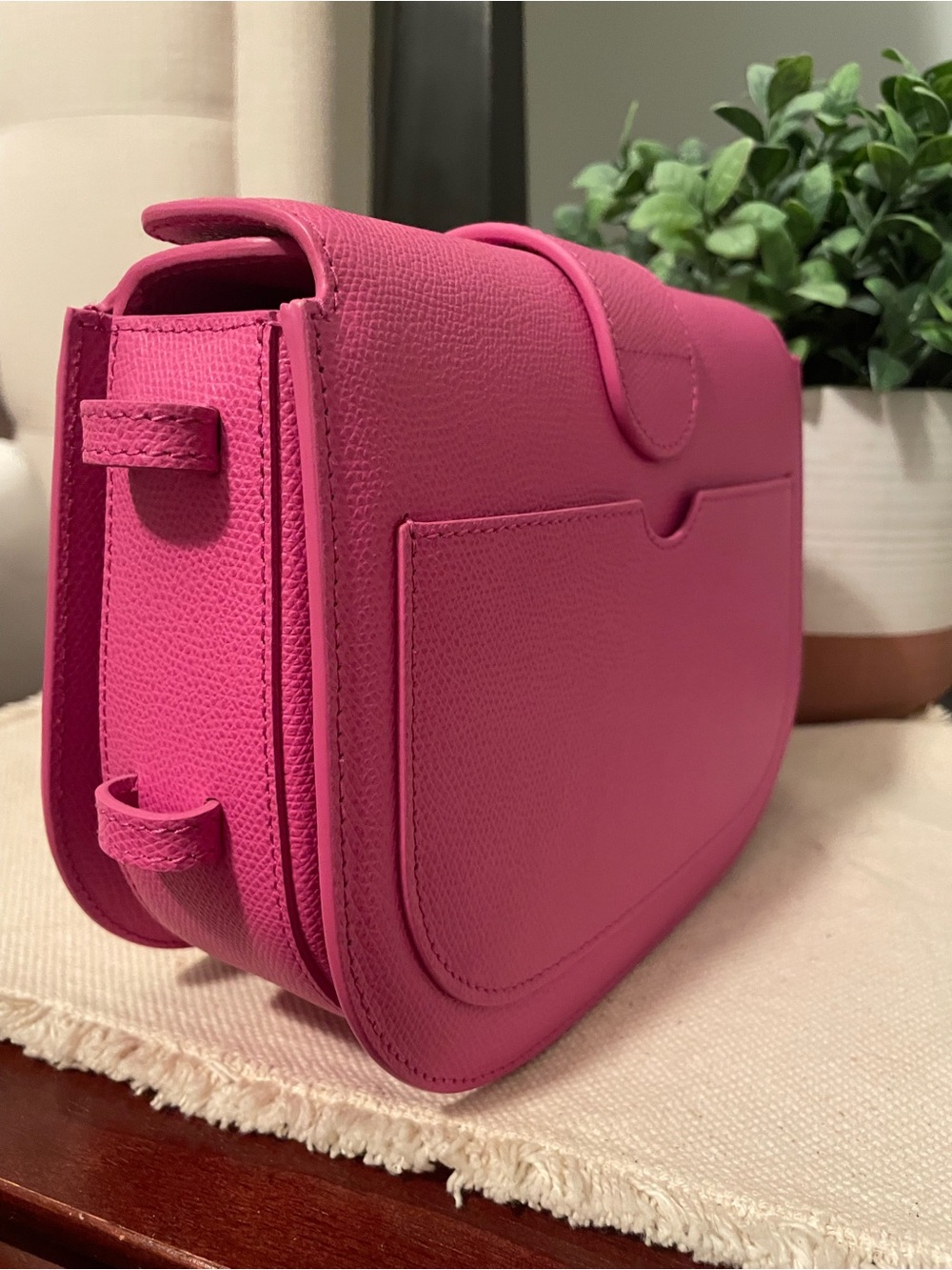 Senreve Cadence crossbody pebbled Viva Magenta - Picture 4 of 12